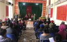 Công an xã Xuân Tín tổ chức tuyên truyền Pháp luật đến các đơn vị Xóm