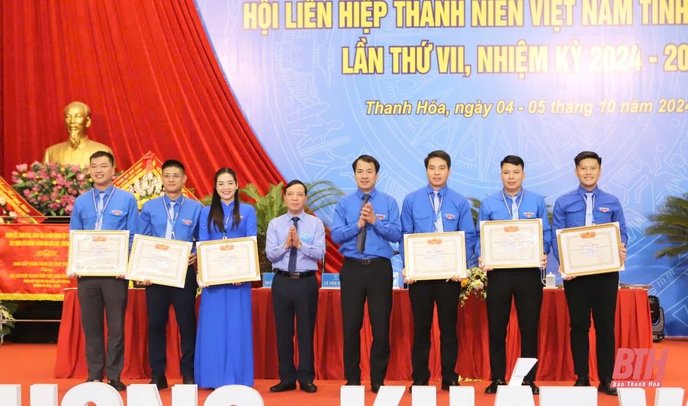 Đại hội đại biểu Hội Liên hiệp Thanh niên Việt Nam tỉnh Thanh Hóa lần thứ VII, nhiệm kỳ 2024-2029 thành công tốt đẹp