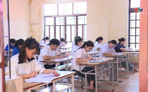 Hơn 43.000 thí sinh Thanh Hóa bước vào ngày thi đầu tiên kỳ thi tuyển sinh vào lớp 10 THPT công lập năm học 2025-2026