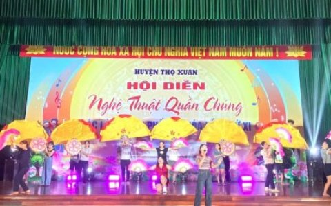 CHUNG KẾT HỘI DIỄN NGHỆ THUẬT QUẦN CHÚNG CÁC LÀNG, KHU PHỐ VĂN HÓA HUYỆN THỌ XUÂN LẦN THỨ XI NĂM 2024